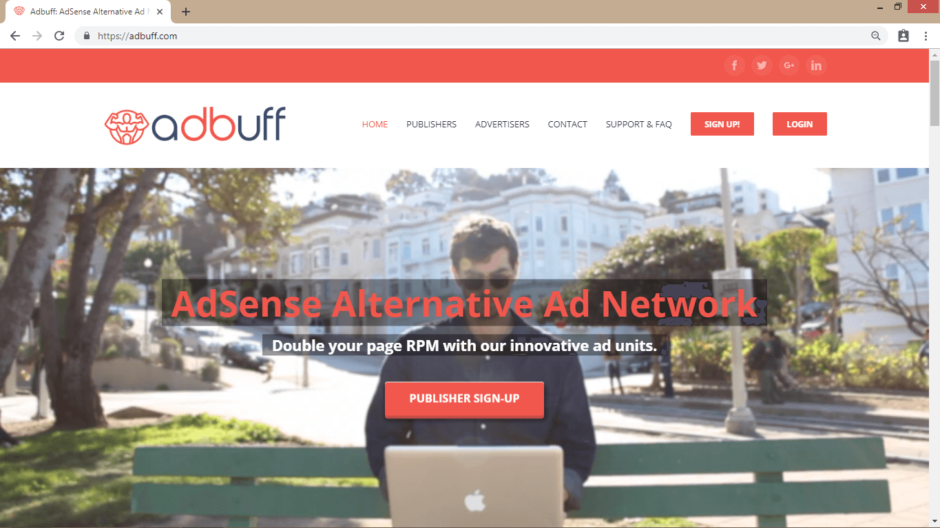 adbuff homepage