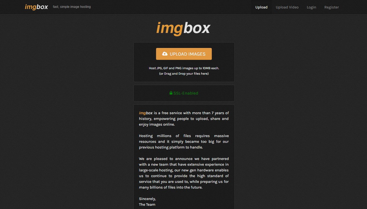 Imgbox Free Image Hosting Sites