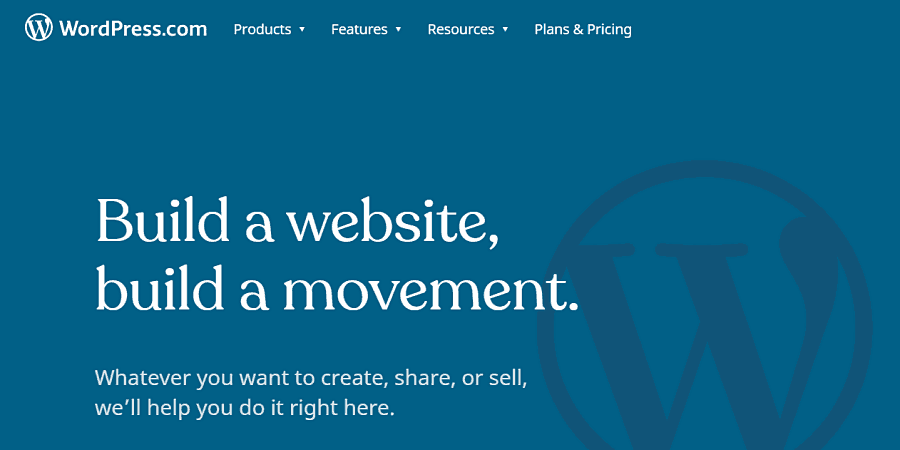 WordPress.com platform