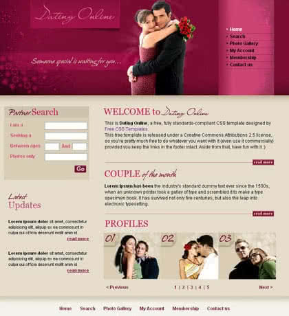 premium dating website templates dating websites for moms